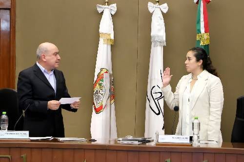 IEEM estrena presidenta; Amalia Pulido Gómez rinde protesta en sustititución de Ceja Durán